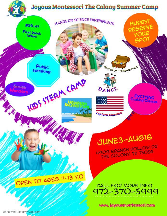 Now Enrolling for Summer camp 2019 the colony tx Now Enrolling for Summer camp 2019 the colony tx