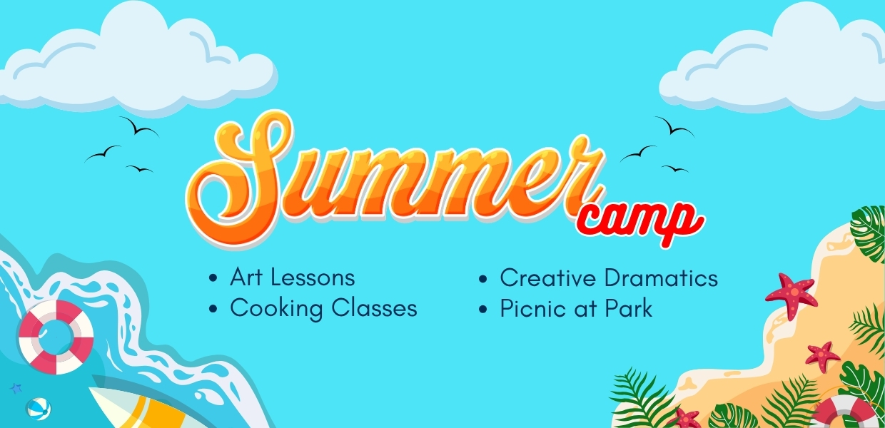 Joyous Summer Camp Banner