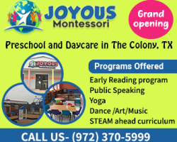 Joyous Montessori The Colony TX - preschool and daycare2 Joyous Montessori The Colony TX - preschool and daycare2